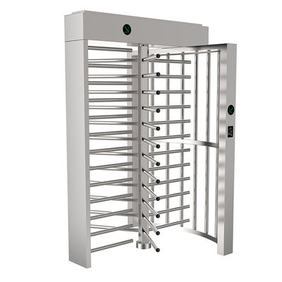 Cổng an ninh tự động sinh trắc học bằng thép không gỉ 304 Cửa quay toàn thân
