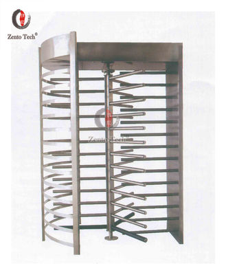 SUS 304 Bạc Cổng an ninh có chiều cao đầy đủ Cổng rào cản quay vòng
