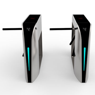 Cửa xoay ba chân bằng thép không gỉ ngoài trời 60W RFID bán tự động