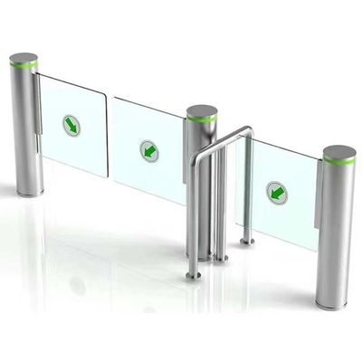 Acrylic 900mm Kiểm soát truy cập Cổng tốc độ Tòa nhà văn phòng Cửa quay OEM