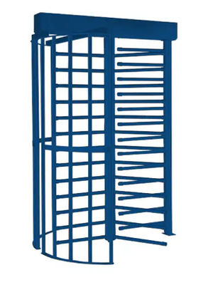 1450 * 1500 * 2300mm Cửa quay an ninh chiều cao đầy đủ theo hướng kép bằng dấu vân tay