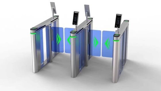 Cổng quay tốc độ hợp kim nhôm Cổng quay 220 V 50Hz Fastlane Turnstiles