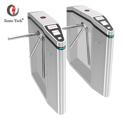 Chiều rộng 600mm Tripod Turnstile Gate Siêu thị Vé Turnstiles AC 220V