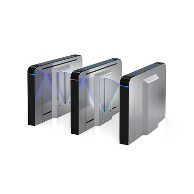 RS485 TCP Flap Barrier Turnstile Cổng tốc độ dành cho người đi bộ AC220V