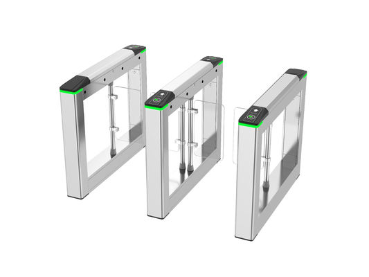 Zento Swing Barrier Gates Turnstile Access Control với Card Reader cho Tòa nhà phòng tập thể dục