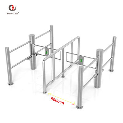 Văn phòng nhận dạng khuôn mặt Swing Turntile Gate 304 Stainless Steel Access Control System