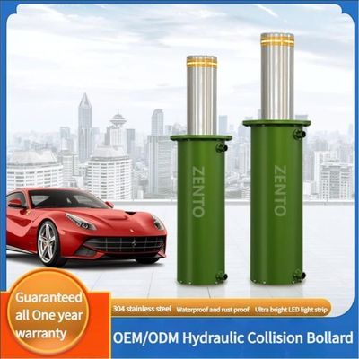 Đơn vị kiểm soát từ xa hoàn toàn tự động thủy lực Bollard Điện cộng đồng chống va chạm cách ly Đào báo Bollard Đào chặn đường