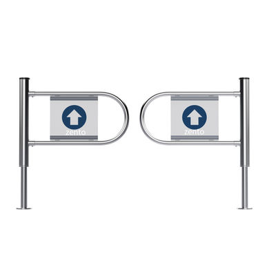 Zento Hoạt động không sử dụng năng lượng Cơ chế chống rỉa Hướng dẫn Swing Turnstile Gate Barrera De Acceso Hướng dẫn
