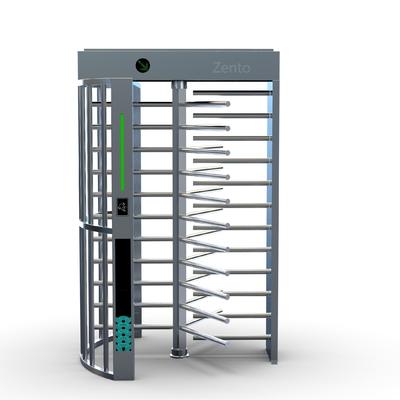 Zento Optical Full Height Turnstile với Bi-directional Access Control trong SUS304/316 cho tốc độ 30-45P / Min