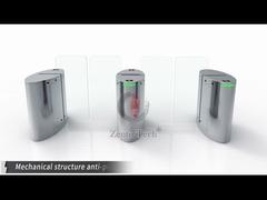 An ninh sân bay trượt quay điện tử kiểm soát truy cập thẻ đọc nhận dạng khuôn mặt