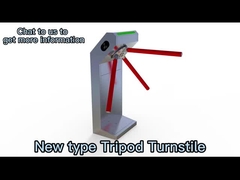 Mở cổng quay ba chân an ninh 120W Tốc độ vận chuyển 30-45 người mỗi phút