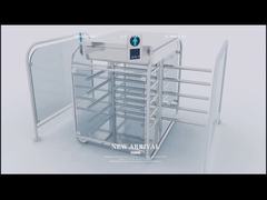 Giao diện RS485 Cổng an ninh cửa quay nửa chiều cao 550mm