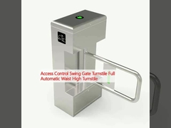 Kiểm soát truy cập Swing Gate Turntile Full Automatic Waist High Turnstile