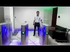 Cổng vào cổng quay rào chắn chống cắt hàng rào 40 người / phút