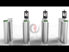 RS485 TCP Flap Barrier Turnstile Cổng tốc độ dành cho người đi bộ AC220V