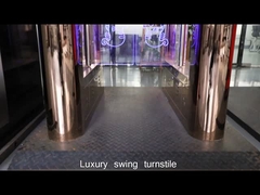 304SS Cổng xoay dành cho người đi bộ Chiều rộng lối đi 550mm