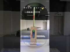 IP65 Folding Automatic Car Park Boom Gate Barrier Max 6m