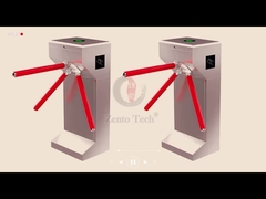 Kiểm soát truy cập bằng thép không gỉ 304 Cổng quay ba cánh tay 0,2 giây / Người