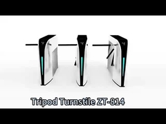 Cửa xoay ba chân bằng thép không gỉ ngoài trời 60W RFID bán tự động